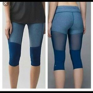 Lululemon training tough crop 10